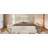 Queen Size Upholstered Platform Bed With Hydraulic Storage System,No Box Spring Needed,Beige