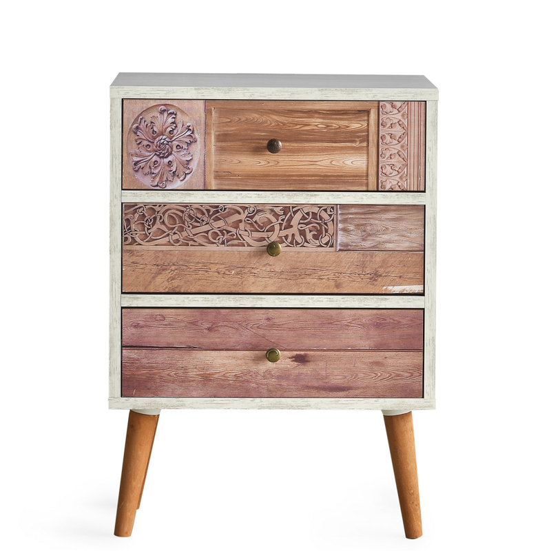 Shandel 50 cm W Chest of 3 Drawers
