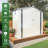Metal Storage Shed,Tool Shed With Peaked Roof Waterproof With Clear Window And Lockable Door Compact Tool Shed For Garden, Backyard,Patio,Sundries And Bike Storage