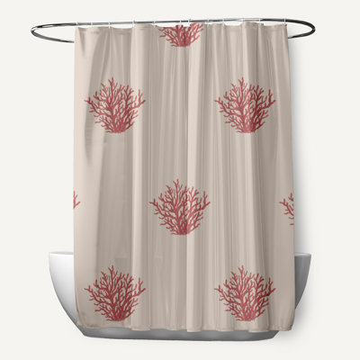 Yancy Geometric Shower Curtain