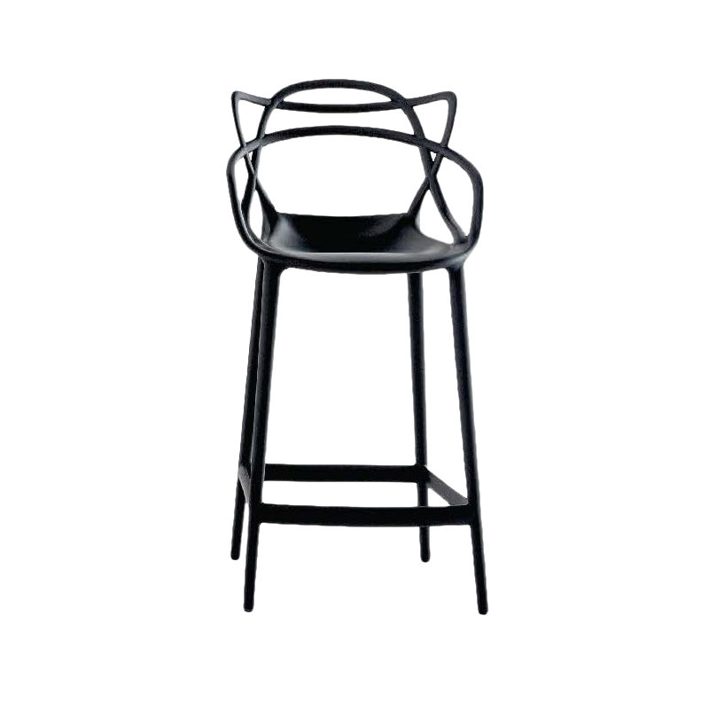 Masters Outdoor Bar Stool, Black, Counter