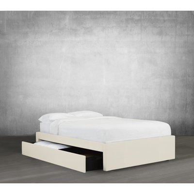 Hayle Upholstered Vegan Leather Storage Bed