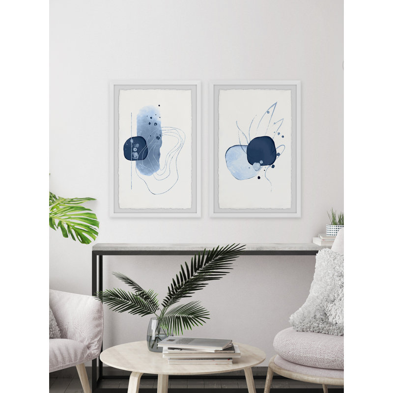 Maximum Impact by Marmont Hill - 2 Piece Single Picture Frame Painting Set, 30 cm H x 20 cm W