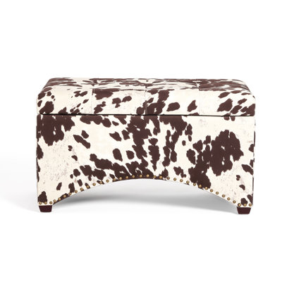 Anora 29.8'' Wide Velvet Rectangle Storage Ottoman