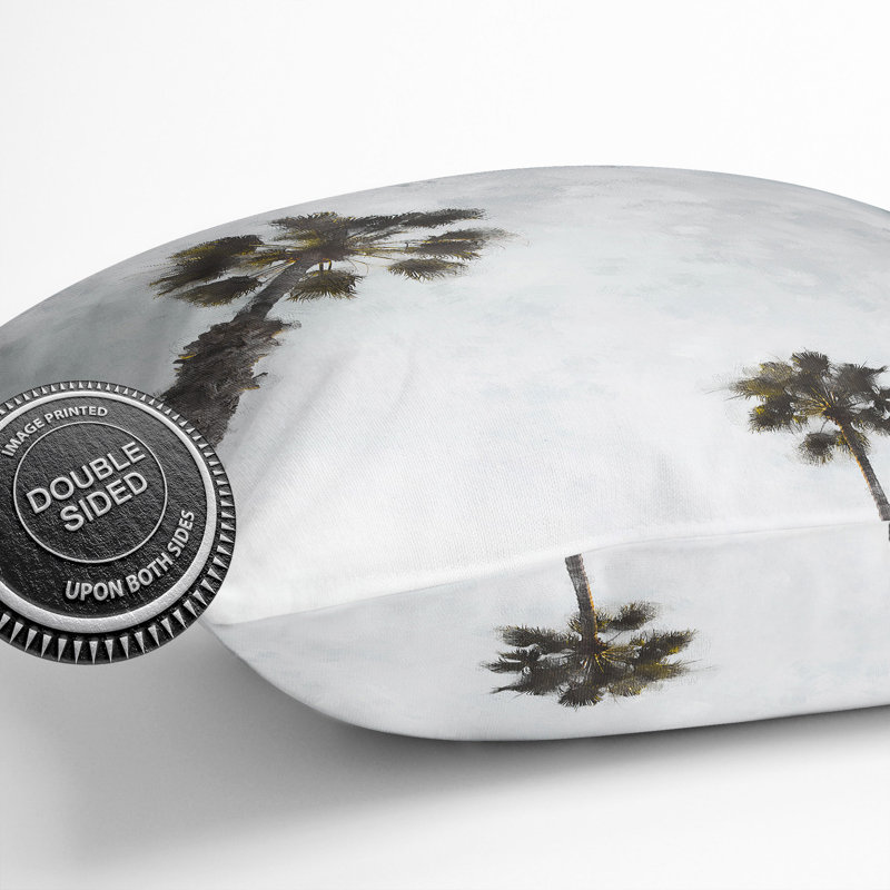 Cluster of Palm Trees Scatter Cushion, 55cm H x 55cm W x 20cm D
