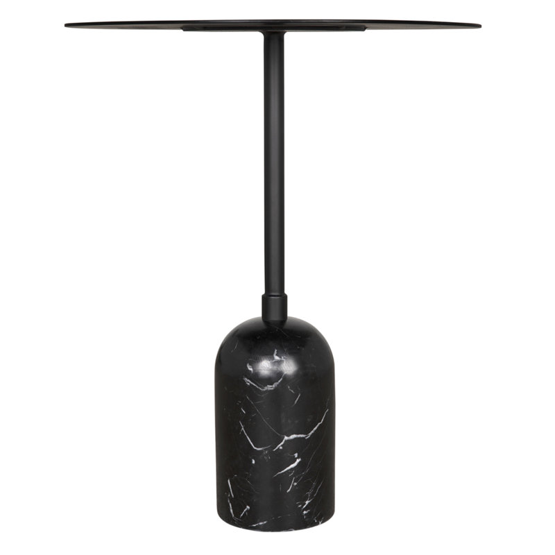 Shantu Side Table with Metal Top
