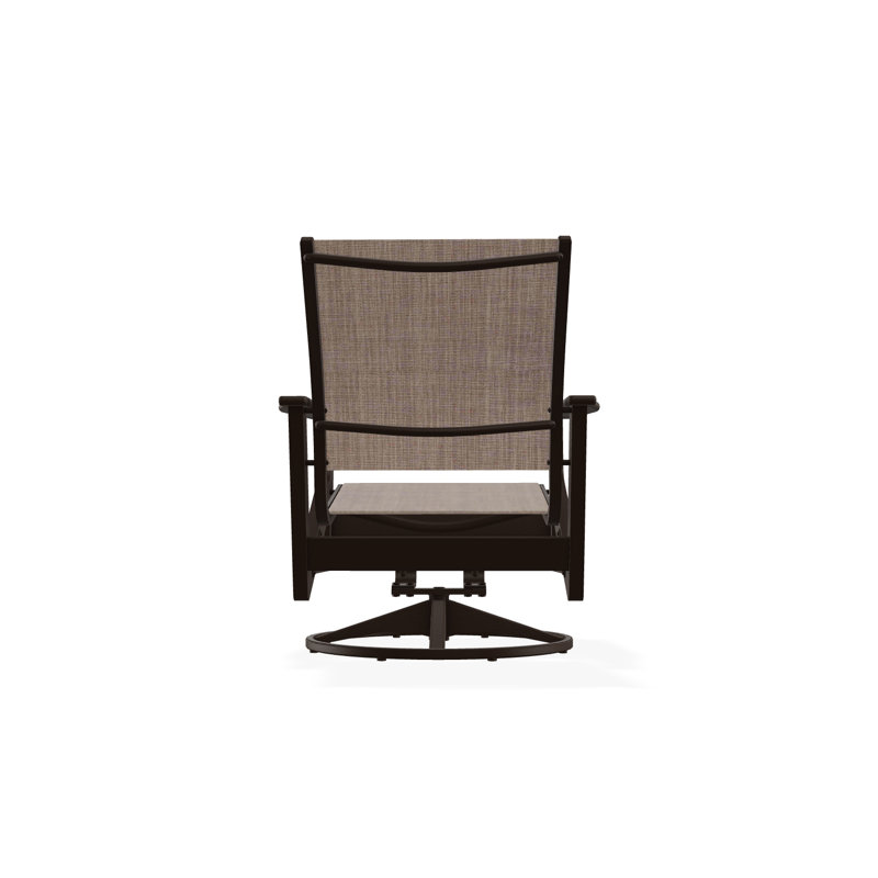 Wexler Outdoor Swivel Lounge Chair, Beacon Taupe Sunbrella®, Kona