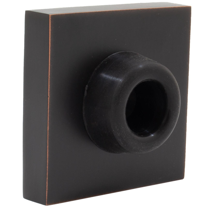 Pare-chocs mural en acier, Bronze vintage