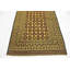 Tapis de la zone en laine beige/rouge 4 pi x 6 pi 5 po one-of-kind à la main noué la Warminster