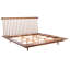 Lit standard en bois massif à profil bas-1681960976