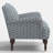 Bristol Armchair In Delphine Slate-352226992-352227007