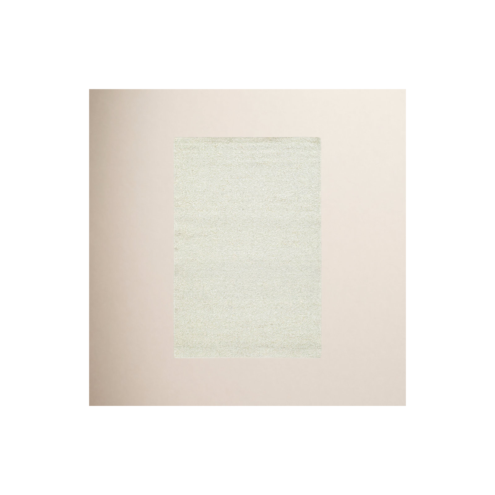 Dezi Flatweave Wool Neutral Area Rug, Rectangle 2' x 3', Ivory