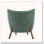 Fauteuil d'appoint rembourré Bella