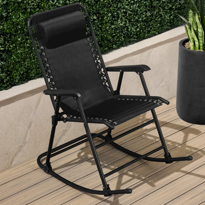 Chaise berçante d'extérieur