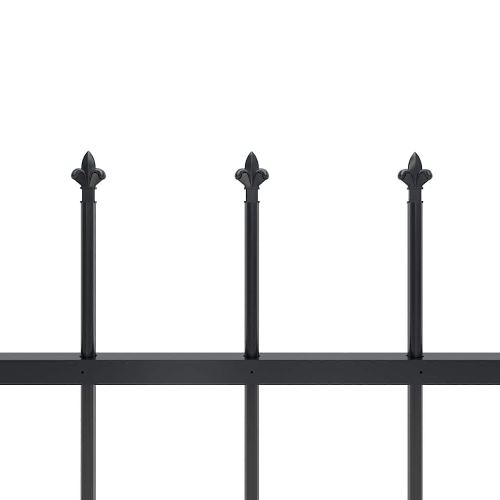 Raziya 2D Garden Picket Fence Panel