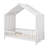 House Bed Frame With Canopy, Montessori Floor Bed, House Bed With Rails For Kids, Kids Bed With Roof-1174776069-1174776068