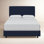 Marquise Cotton Upholstered Bed
