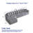 131.1" Modern Cloud-Shaped Curved Sofa, L-Shaped Modular Sofa, Corner Sofa with Chenille Fabric and 10 Pillows-1547762605-1547762592