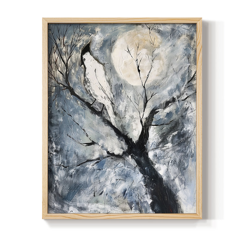 ANIMALS Series XXII, reproduction encadrée - bois massif, H 30 po x l 24 po, Naturel