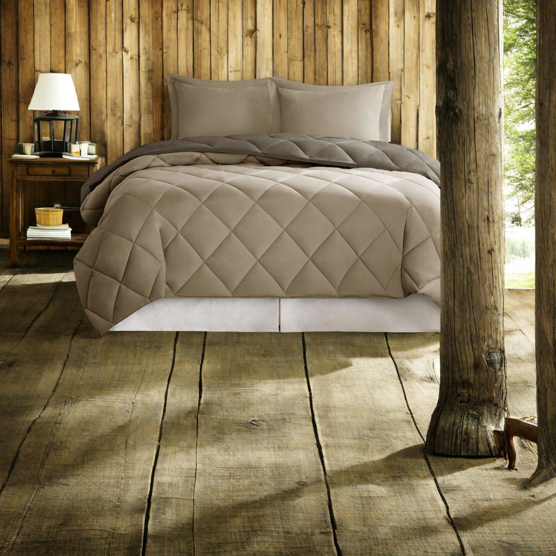 Hypoallergenic Bedding Sets Comforter, Polyester Cozy Reversible Design For Home