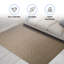 (5 pi x 8 pi) Tapis en laine touffeté à la main avec dossier en latex, tapis antidérapant-2128273651