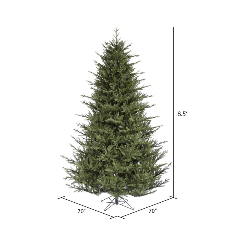 6.5' Itasca Frasier Artificial Christmas Tree with Stand, 8.5'
