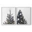 Arbre de Noël disco I - impression encadrée de qualité supérieure - prêt à être accroché - aucun clou requis - aucun clou requis-1568237638-1568237637