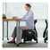 Backed Ergonomic Ball Chair with Wheels