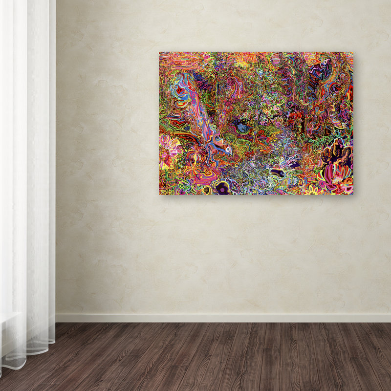 «The Dove and the Crow», reproduction d'impression sur toile tendue, H 14 po x l 19 po x P 2 po