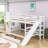 2 Drawers Bunk Bed with Storage Stairs, Slide and Shelves-1947835928-2001035199