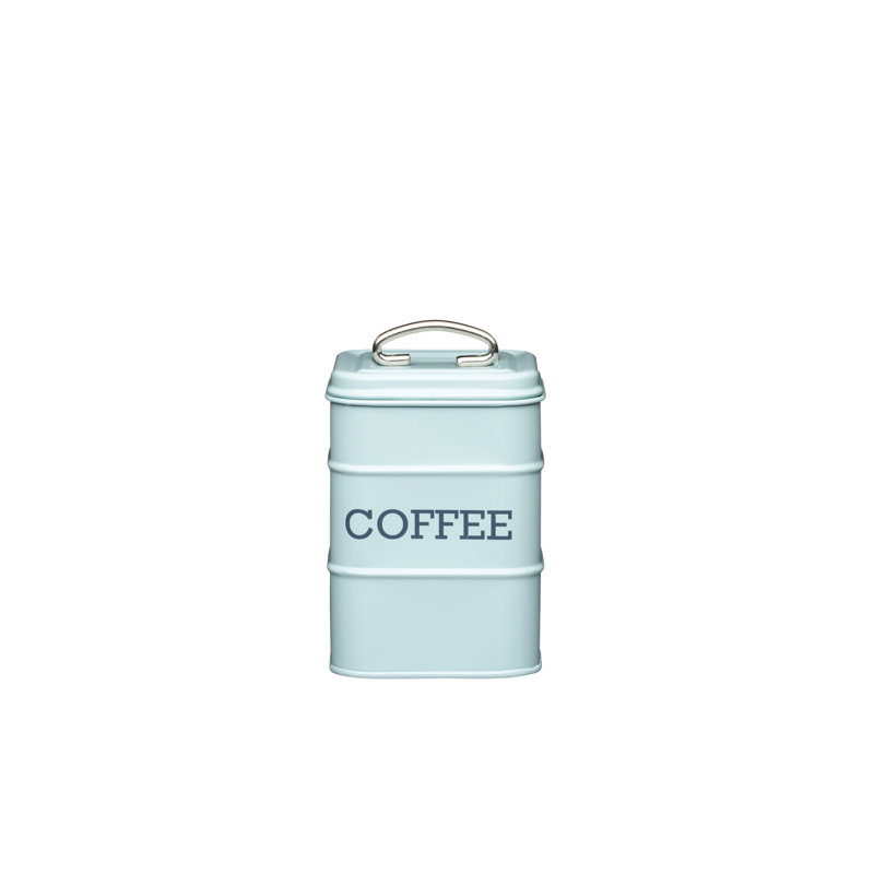 Living Nostalgia Coffee Jar, Blue, 18.5cm H x 10.5cm W x 10.5cm D