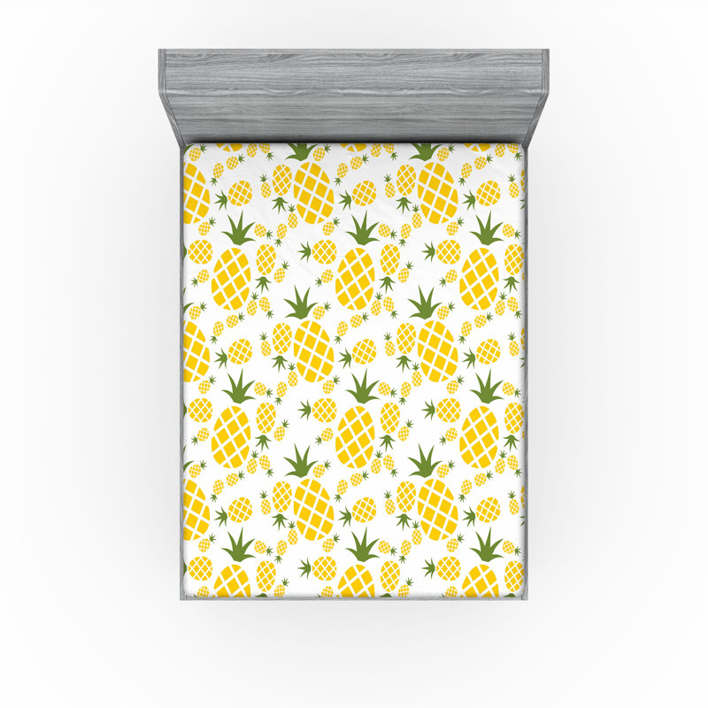 Ensemble de 2 draps-housses Ambesonne, Drap-housse de taille double