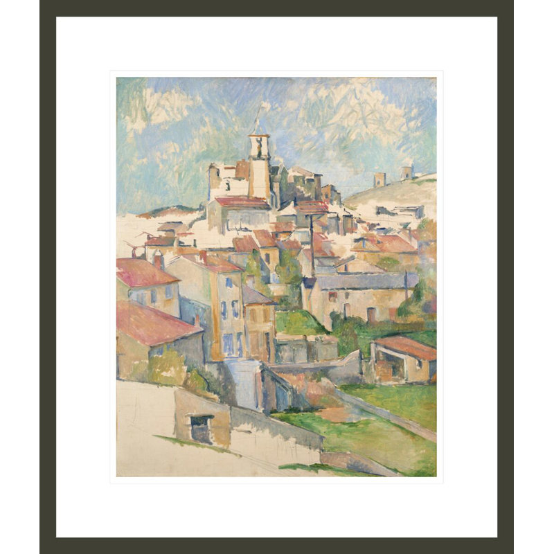 Gardanne par Paul Cézanne, H 20,73 po x l 17,75 po
