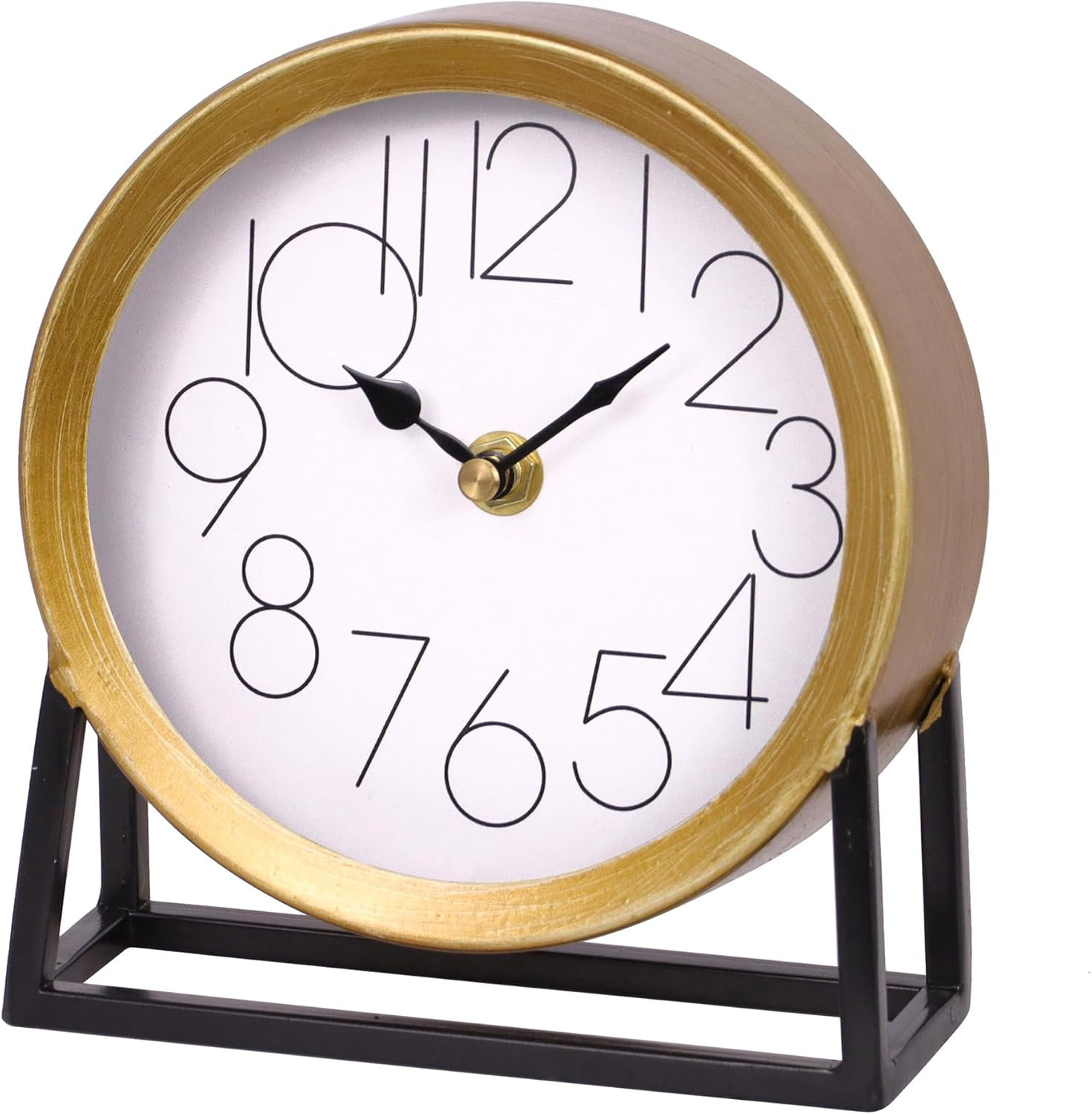 Mercer41 Modern Golden Clock Stand | Wayfair