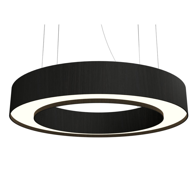 Cilíndrica Pendant, 118" H x 27.56" W x 27.56" D, Organic Gray