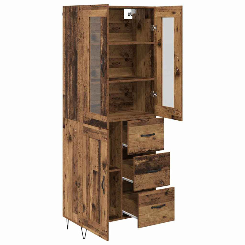 69.5cm Sideboard, Old Wood