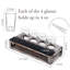 4 Piece 118ml Glass Beer Flight Set