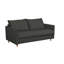 Melieck 2 Seater Velvet Sofa Bed with Mattress-841377824