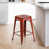 Distressed Red