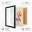 Single Bloom Study Botanical - Framed Print-684266067-684266415