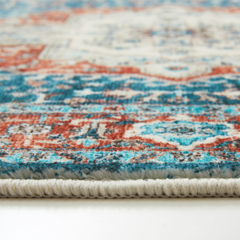 Vintage Oriental Area Rug – Living Room Large Rug for Cozy and Stylish Space, Rectangle 160 x 230 cm