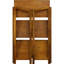 Casual Home Stratford 3-Shelf Folding Bookcase-Warm Brown