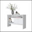 Console blanche avec deux portes-118038328