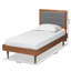 Lit plateforme simple Cleverge Mid-Century-1310858025