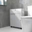 Armoire à papier hygiénique, armoire de salle de bain mince avec 4 roulettes, petite armoire de rangement pour salle de bain
