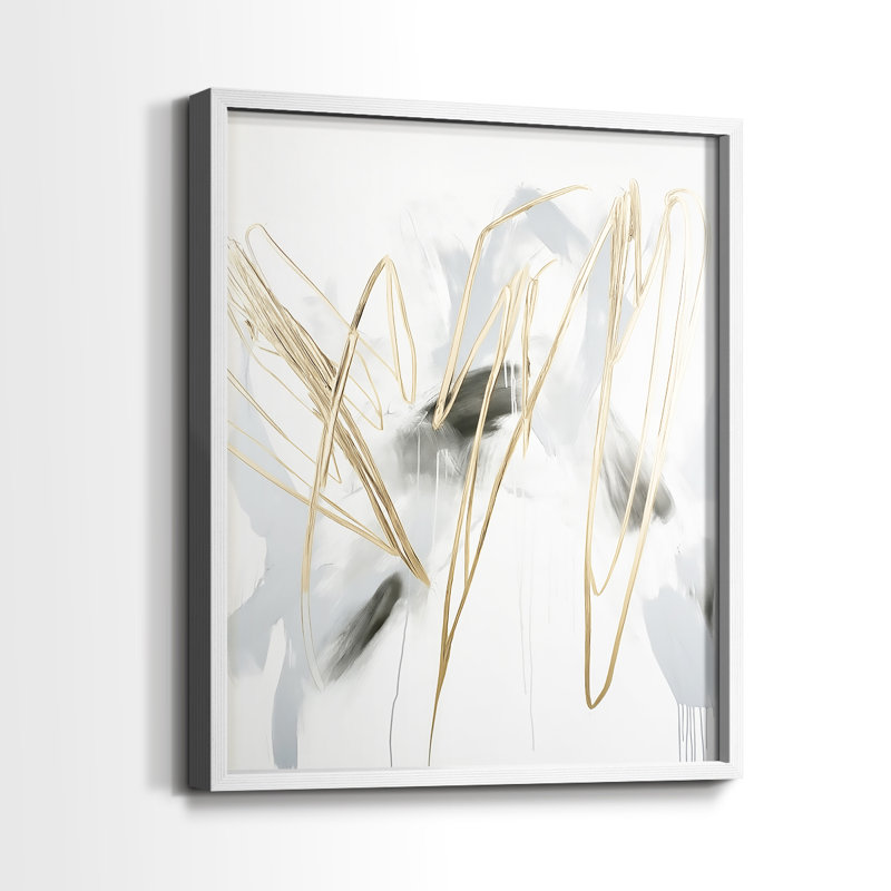 "ABSTRACT Series DCCLxxxi" par J Paul, Blanc / Blanc, H 11 po x l 9 po
