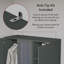 Maybery MDF & Particleboard Wardrobe-1249560061