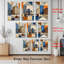Tableau abstrait sur toile tendue, paysage urbain, style moderne (lot de 3)-1857428306