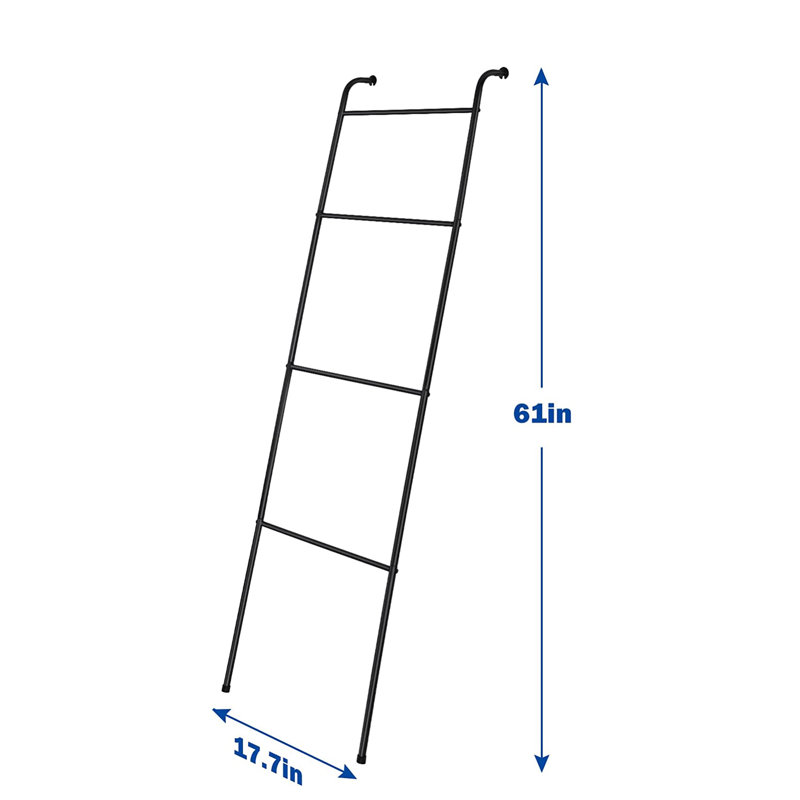 17.7 " 4 - Bar Freestanding Towel Rack