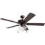 Ventilateur de plafond intérieur et extérieur de 52 po avec lumière Abner